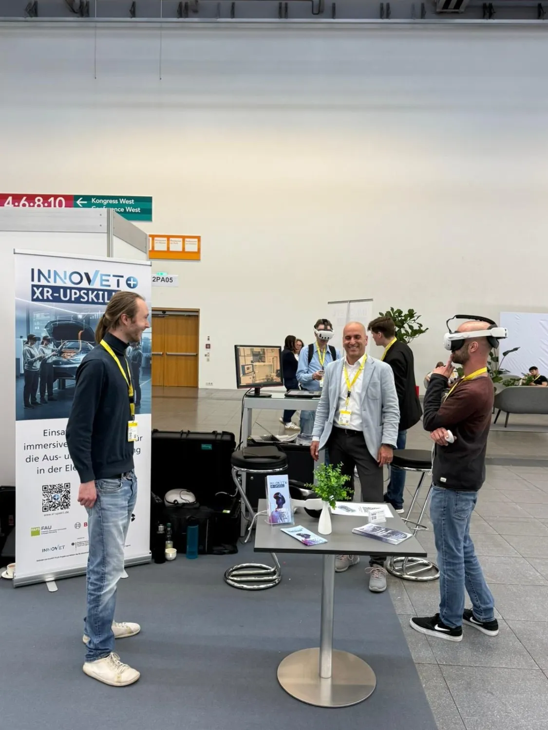 Präsentation der XR2ACH-Anwendung auf der XR Expo 2026 in Stuttgart